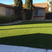 Artificial Grass Installation Menifee, California Rooftop, Front Yard