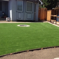 Faux Grass Murrieta Hot Springs, California Paver Patio, Backyard Landscaping