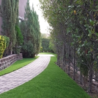 Grass Carpet El Segundo, California Paver Patio, Small Front Yard Landscaping