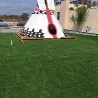 Grass Carpet New Cuyama, California City Landscape, Veranda