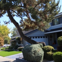 Green Lawn Gardena, California Backyard Deck Ideas, Front Yard Design