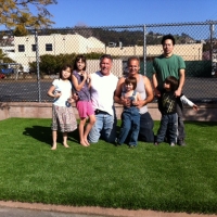 Installing Artificial Grass Fontana, California Roof Top, Commercial Landscape