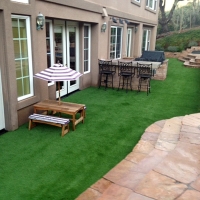 Plastic Grass Hawthorne, California Lawns, Backyard Designs