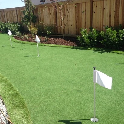 Installing Artificial Grass El Monte, California Putting Green Turf, Backyard Landscape Ideas