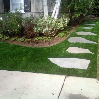 Turf Grass Los Olivos, California Paver Patio, Front Yard Ideas