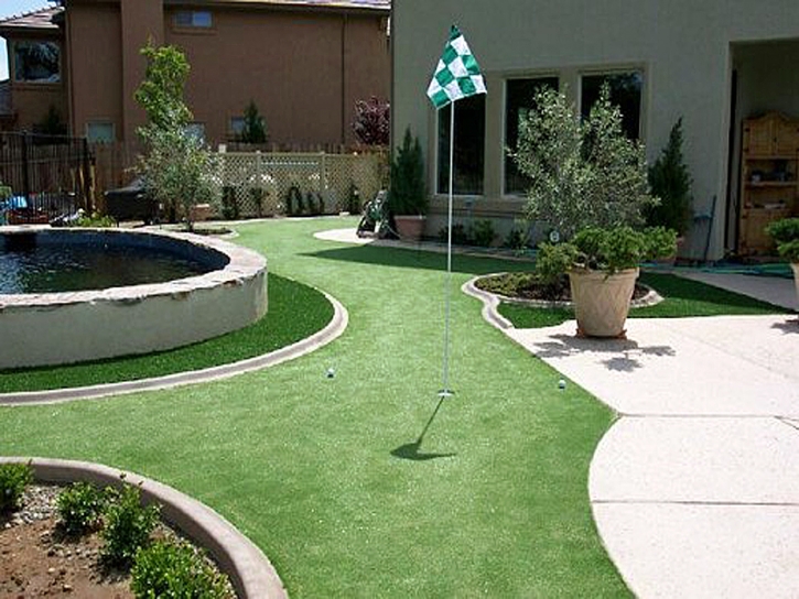 Artificial Grass Carpet Westlake Village, California Putting Green Carpet, Backyard Ideas