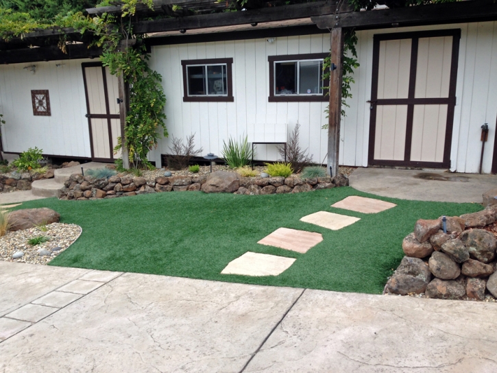 Artificial Grass Desert Shores, California Home And Garden, Front Yard Landscaping Ideas