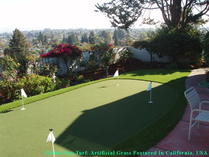 Artificial Grass , How To Build A Putting Green, Backyard Ideas