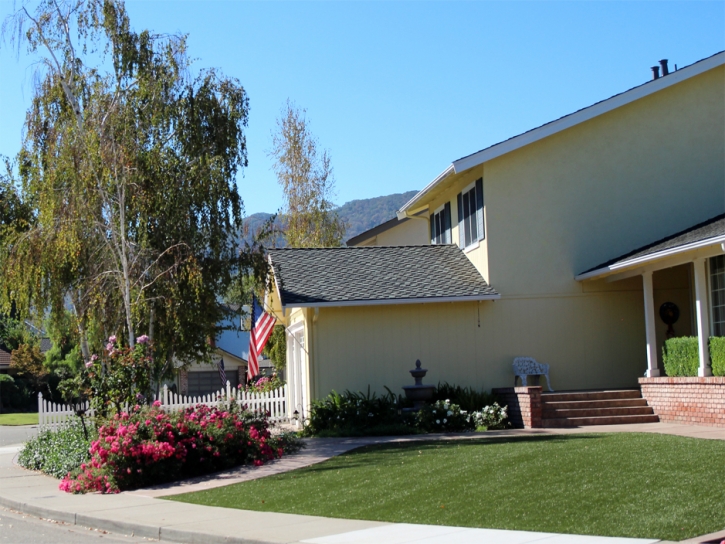 Artificial Turf Installation National City, California Backyard Deck Ideas, Front Yard Landscaping