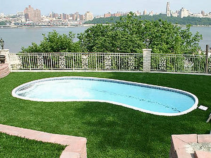 Best Artificial Grass Malibu Beach, California Landscape Rock, Above Ground Swimming Pool