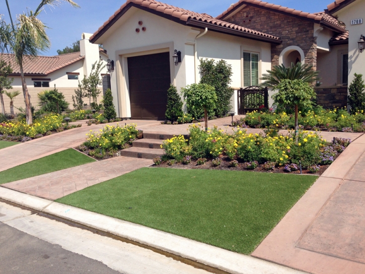 Best Artificial Grass Mira Monte, California Paver Patio, Front Yard Ideas