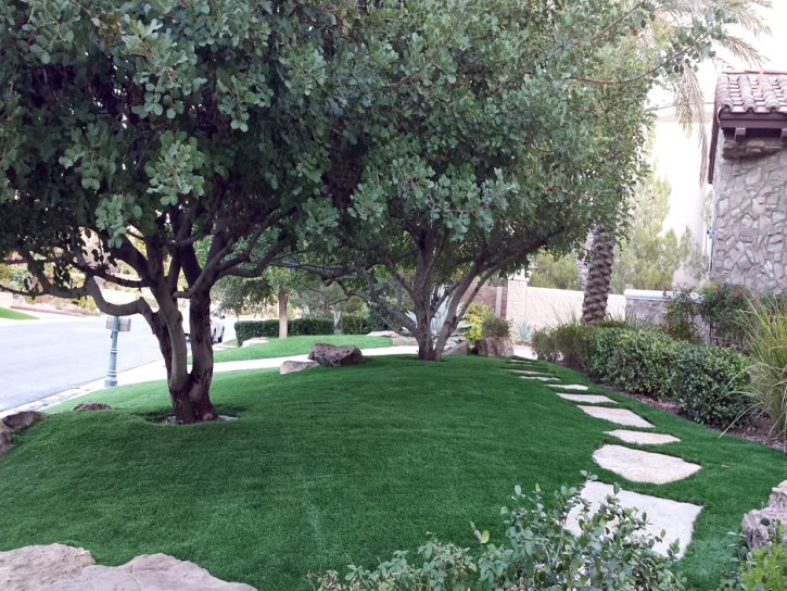 Fake Grass Bloomington, California Lawn And Landscape, Front Yard Ideas