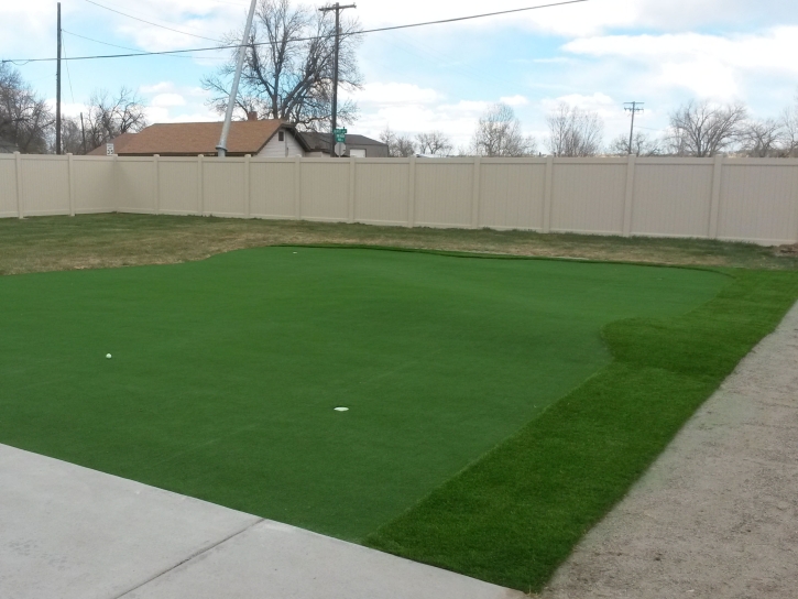 Fake Lawn Redlands, California Best Indoor Putting Green, Backyard