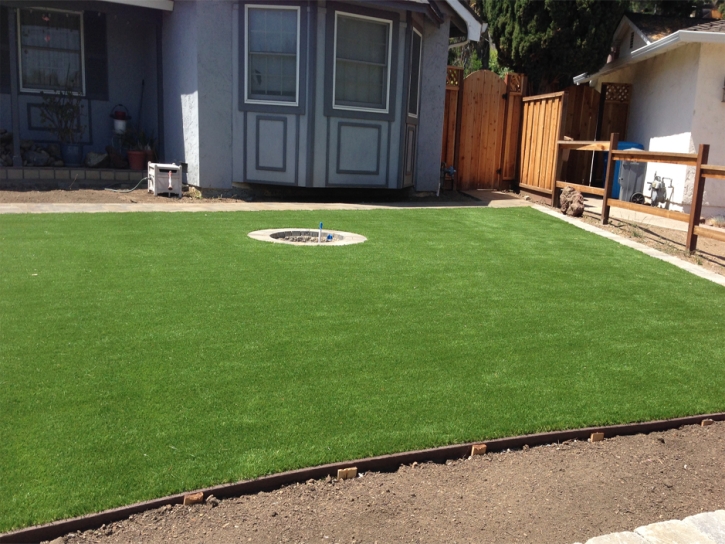 Faux Grass Murrieta Hot Springs, California Paver Patio, Backyard Landscaping