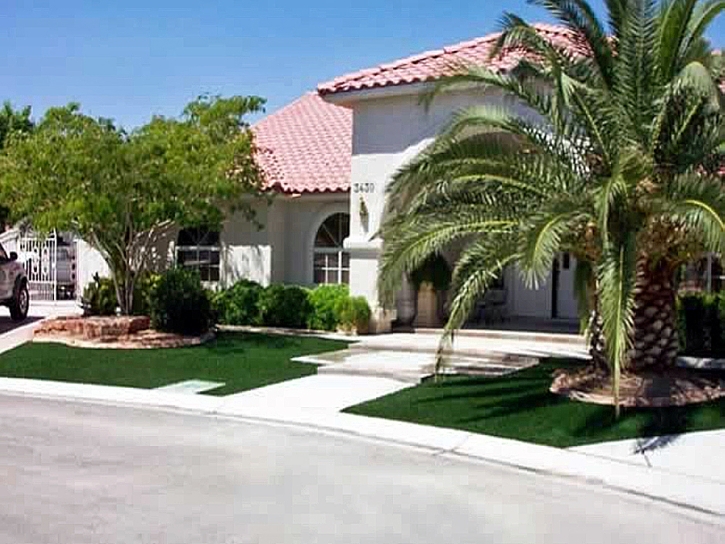 Faux Grass West Covina, California Landscaping Business, Front Yard