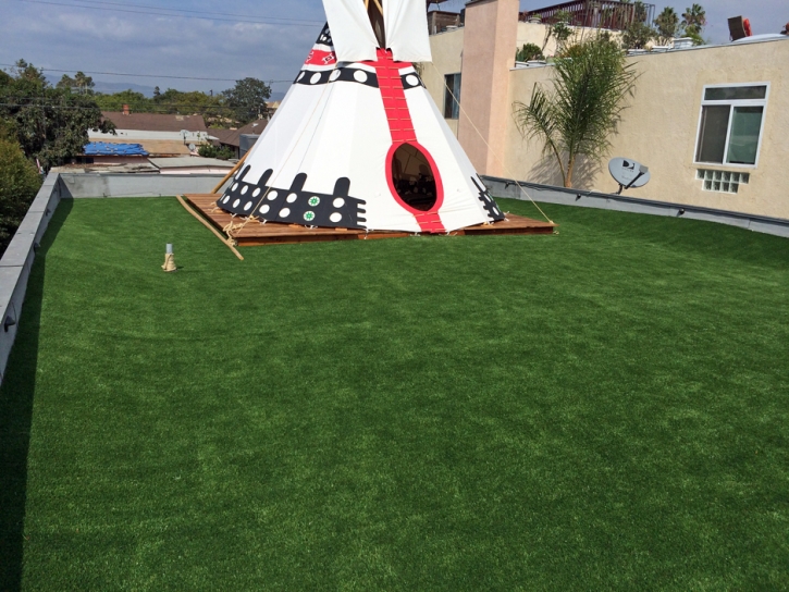 Grass Carpet New Cuyama, California City Landscape, Veranda