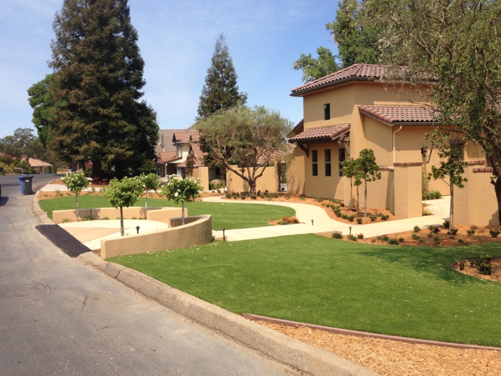 Grass Installation Mira Loma, California Roof Top, Small Front Yard Landscaping