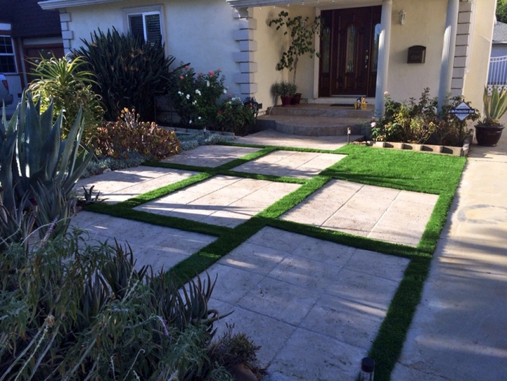 Installing Artificial Grass Carpinteria, California Design Ideas, Front Yard Landscape Ideas