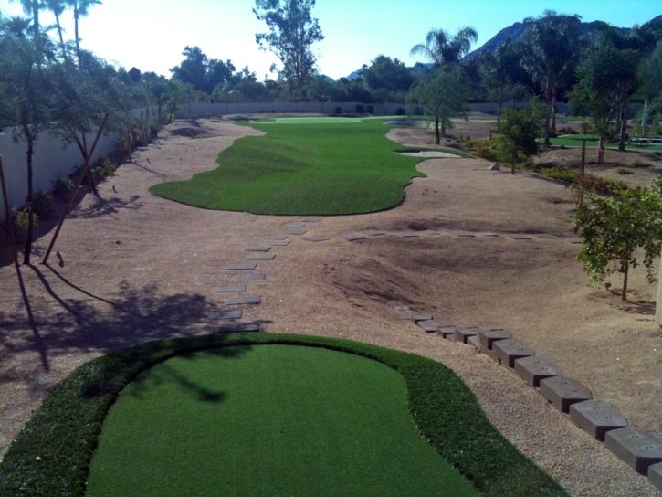 Synthetic Grass Cost Rancho Palos Verdes, California Office Putting Green, Backyards