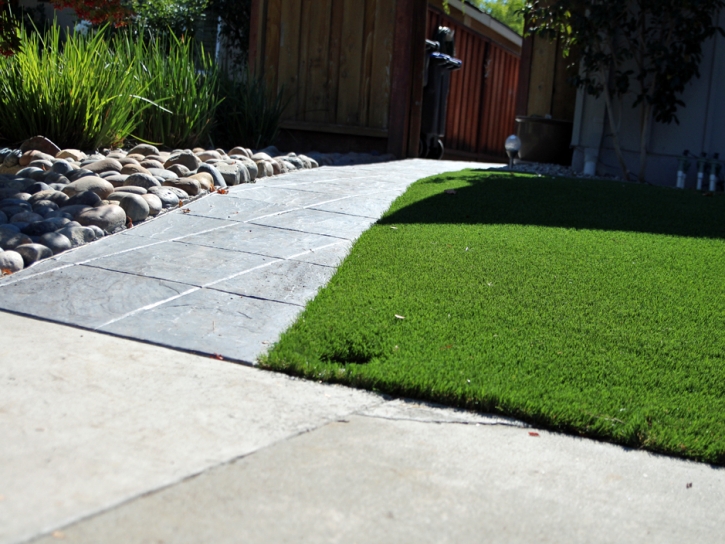 Synthetic Grass Indio, California Landscape Design, Front Yard